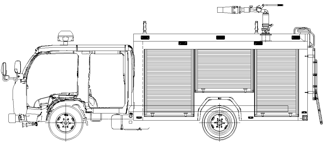 2.3吨中小型水罐消防车